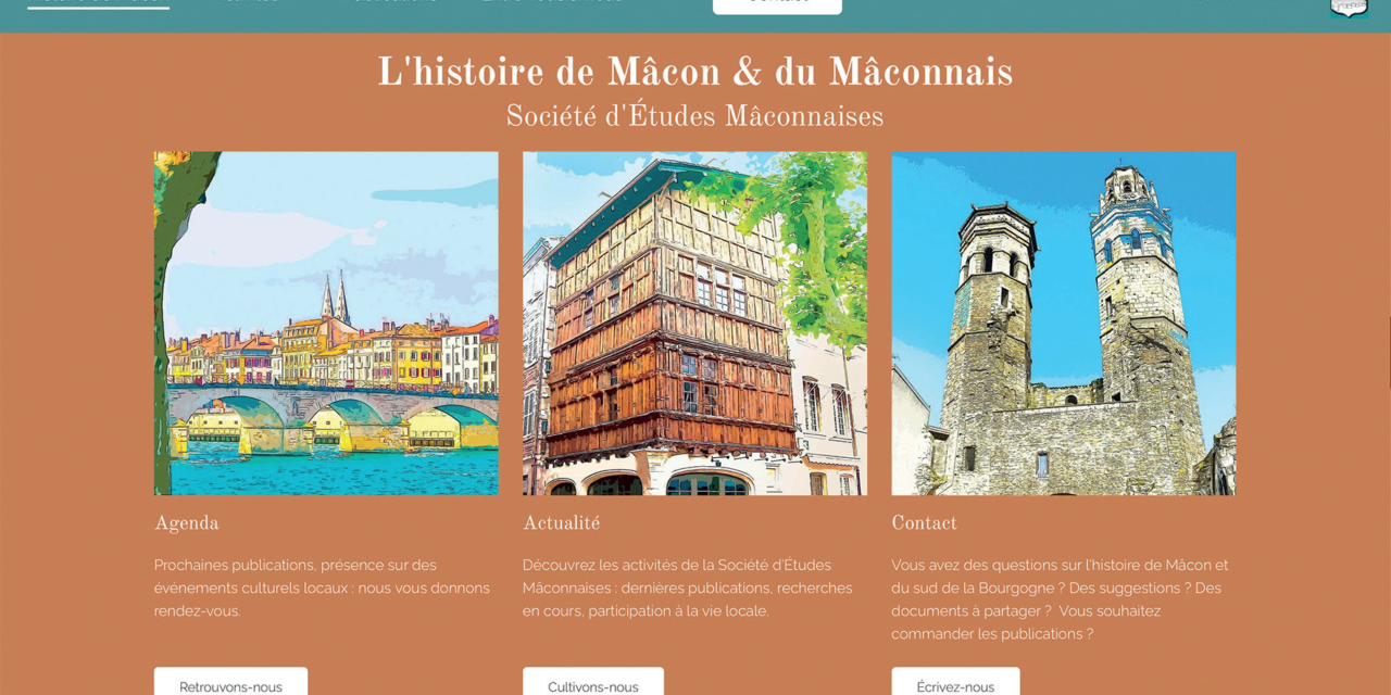 La Société d’Études Mâconnaises lance son site Internet