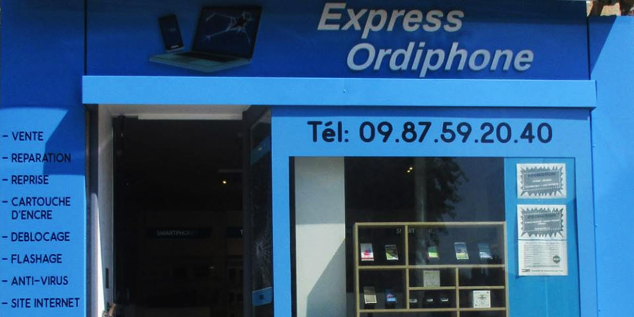 Express ordiphone,une boutique de réparation et vente en téléphonie