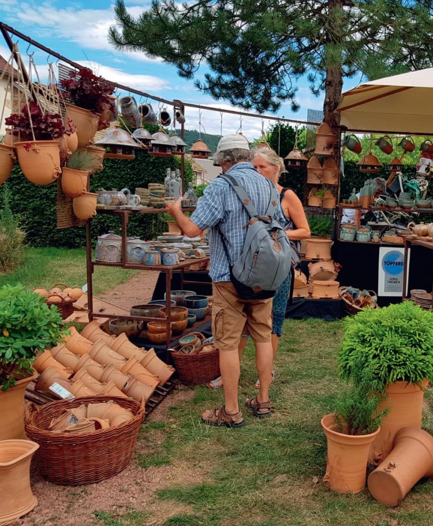 Le marché des potiers