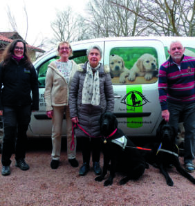 famille accueil chiens guides aveugles