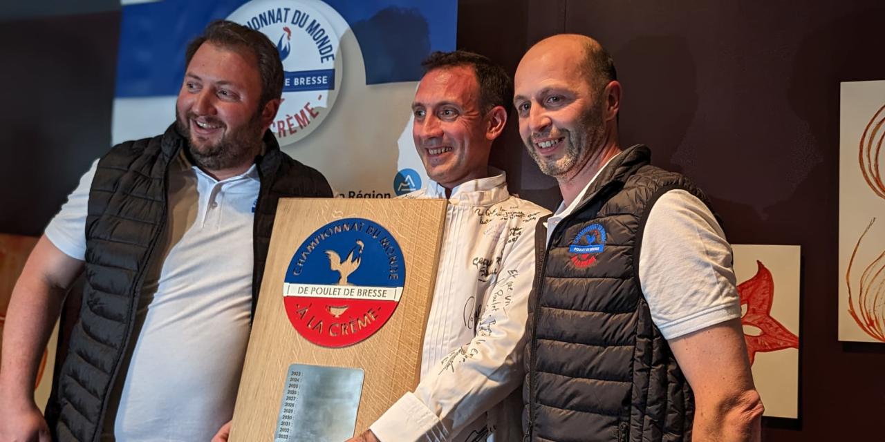 Jean-François Malle, 1er champion du monde de volaille de Bresse à la crème