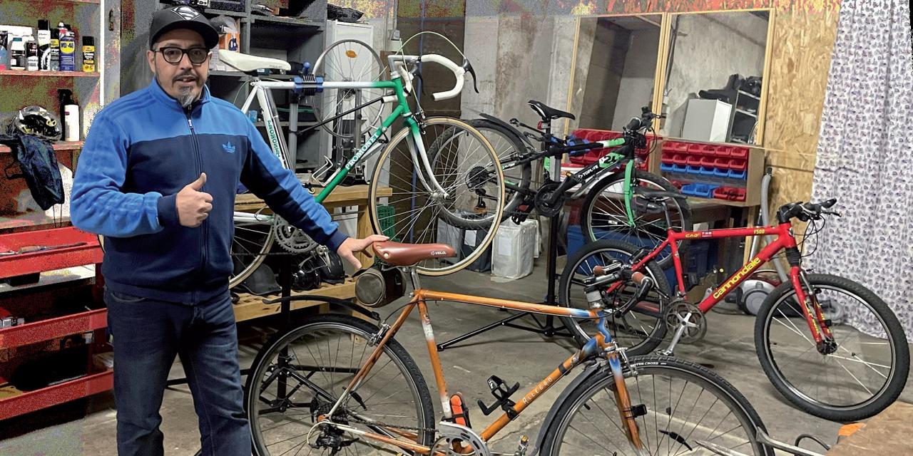 Franck Fontana répare votre vélo !