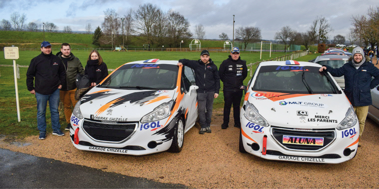 Benjamin Thibert et Thibaut Ferrand vivent leur passion du sport automobile