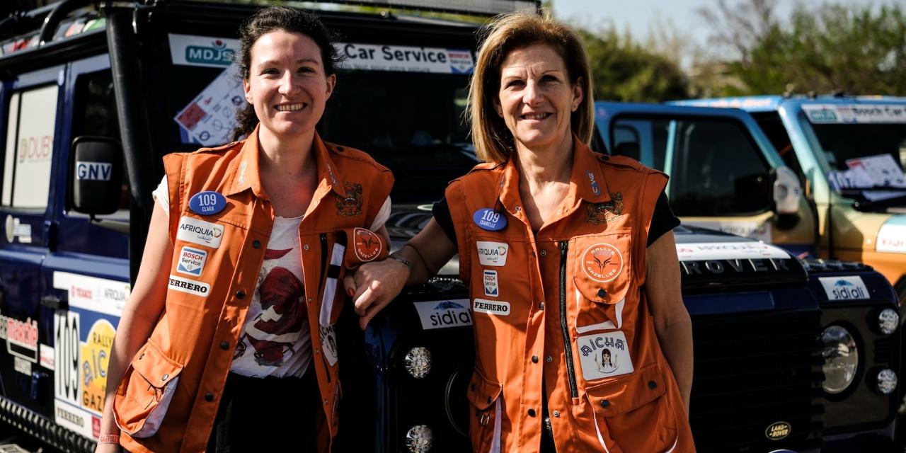 Isabelle et Clara Corsin, à l&rsquo;assaut (encore) du désert marocain
