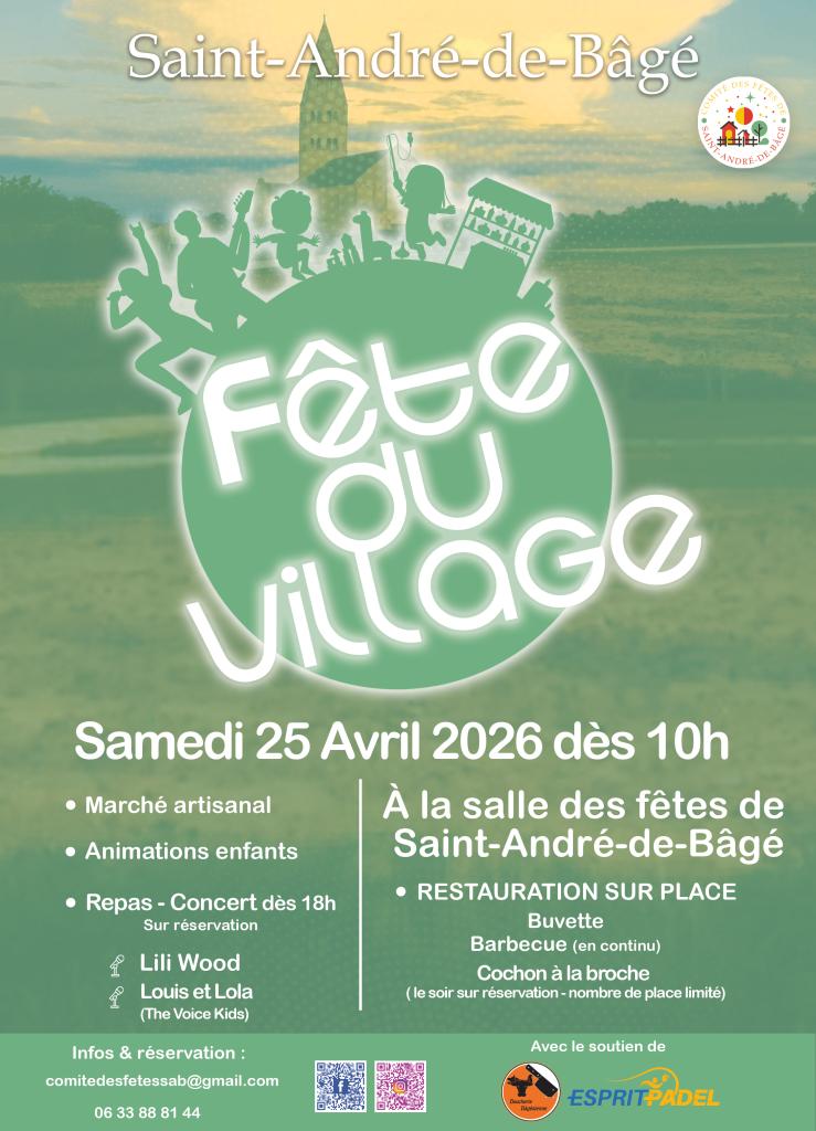 affiche fete de village3 1